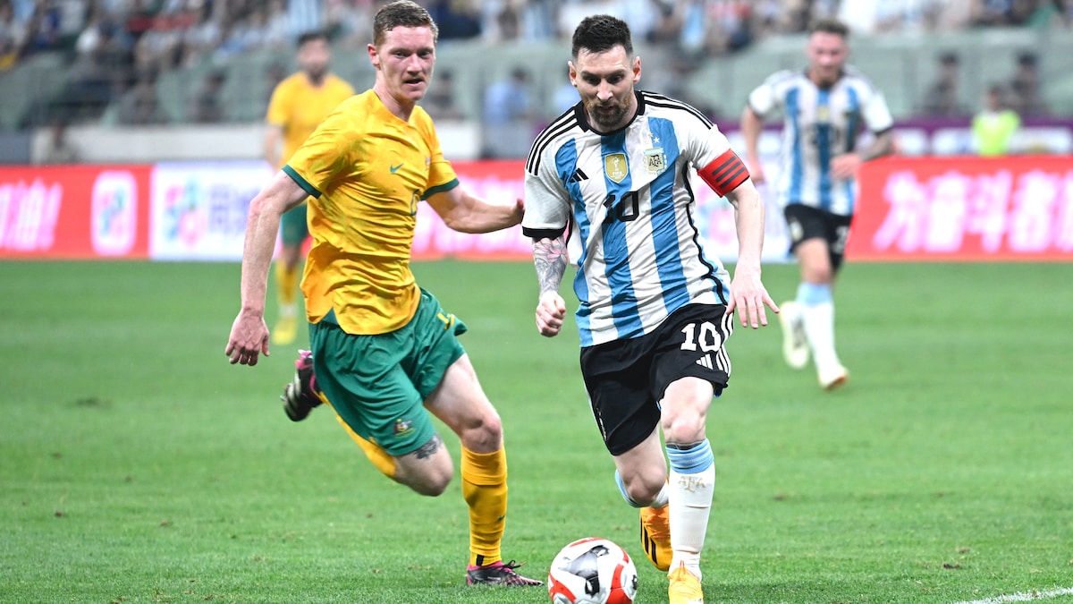 Lionel Messi Scores Rapid Goal As Argentina Down Australia In Beijing Friendly | Football News