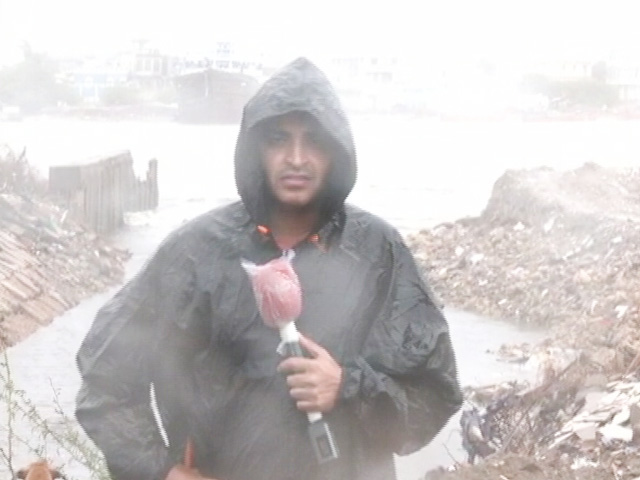 Ground Report:  Beach That NDTV Reported From Now Submerged