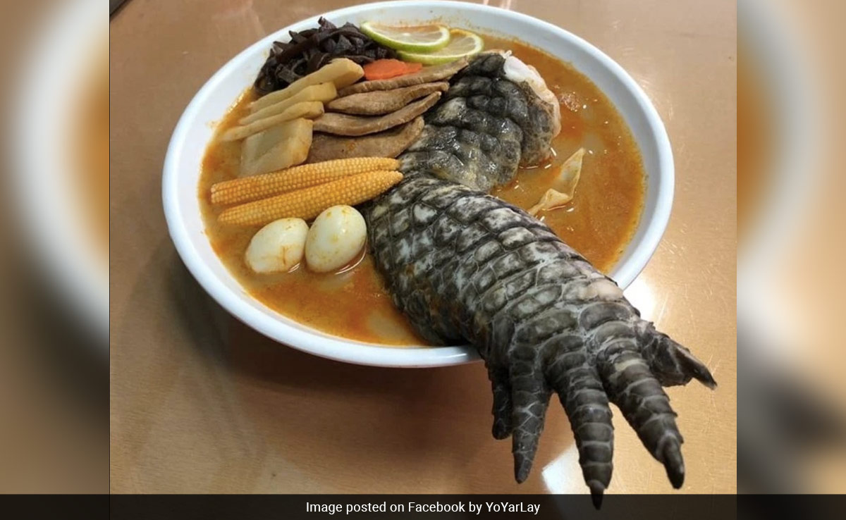 "Godzilla Ramen": Taiwanese Restaurant's Bizarre Dish Shocks Internet