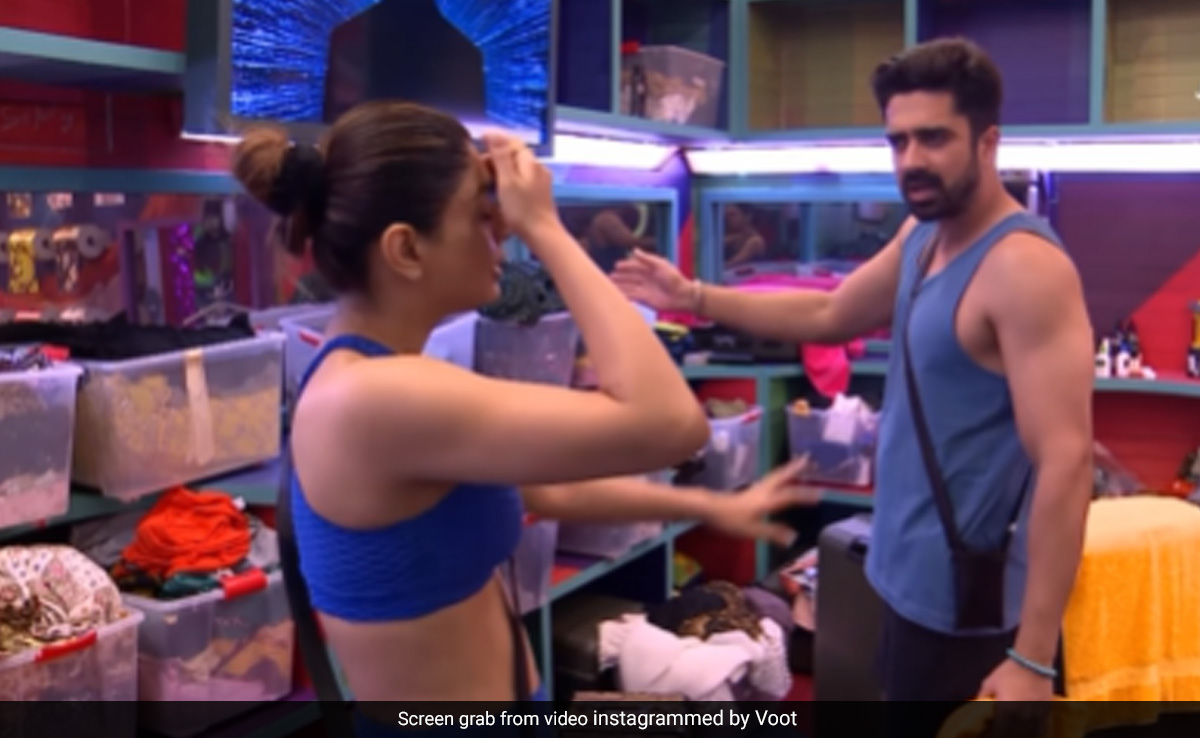 <i>Big Boss OTT 2 </i>: Akanksha Puri And Avinash Sachdev's <i> Jhaadu </i> Fight