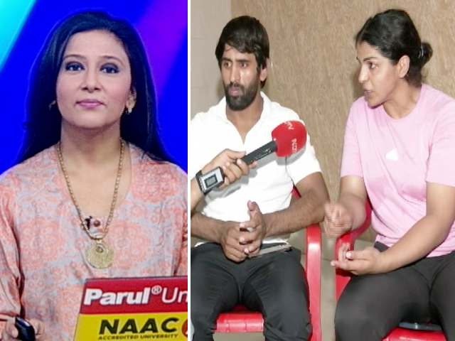 देस की बात : साक्षी मलिक और बजरंग पूनिया ने NDTV को बताया-आगे क्या करेंगे