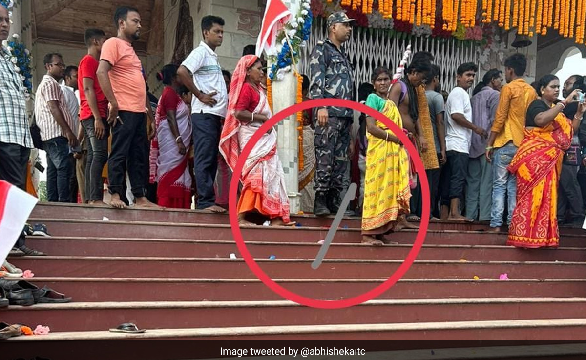 Trinamool vs BJP At Bengal Temple Over Alleged Disrespect To Holy Shrine