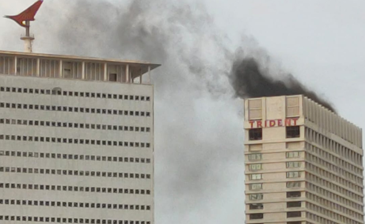 "No Fire": Mumbai Police As Videos Show Smoke At Trident Hotel Viral