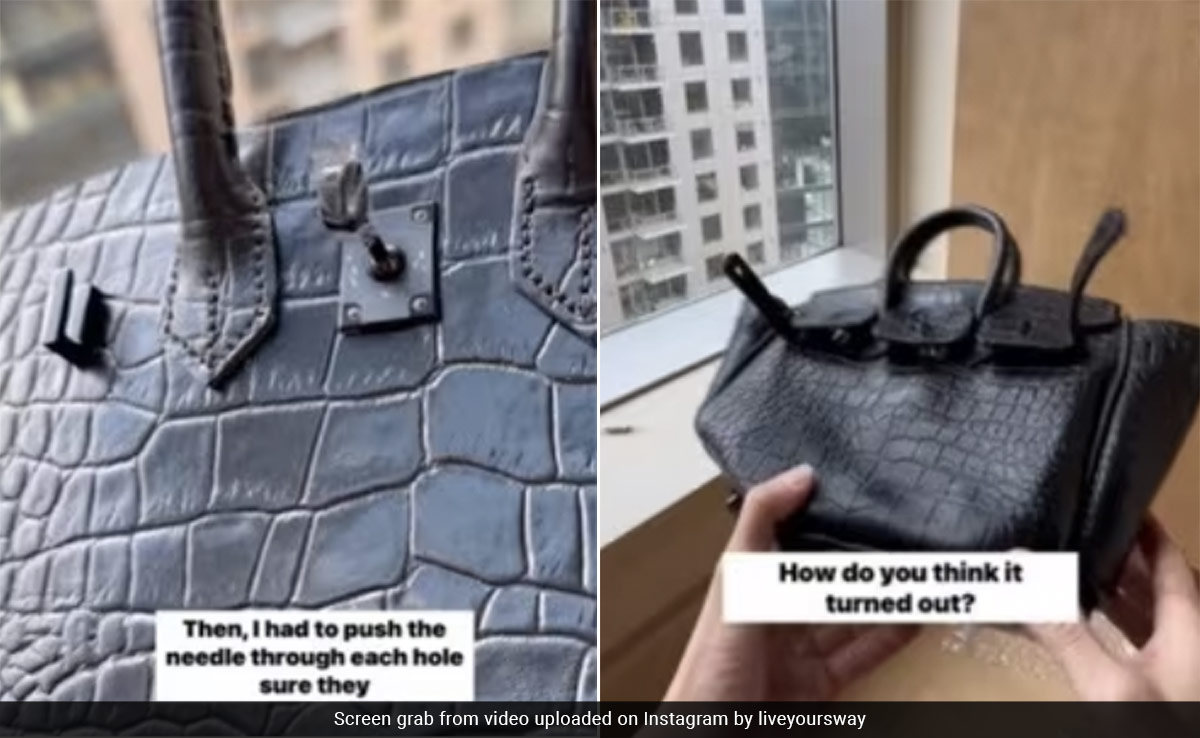 गर्लफ्रेंड को गिफ्ट देने के लिए शख्स ने घर पर बनाया लगभग 81 लाख का Luxury Bag, लोग बोले- बॉयफ्रेंड ऑफ़ द ईयर