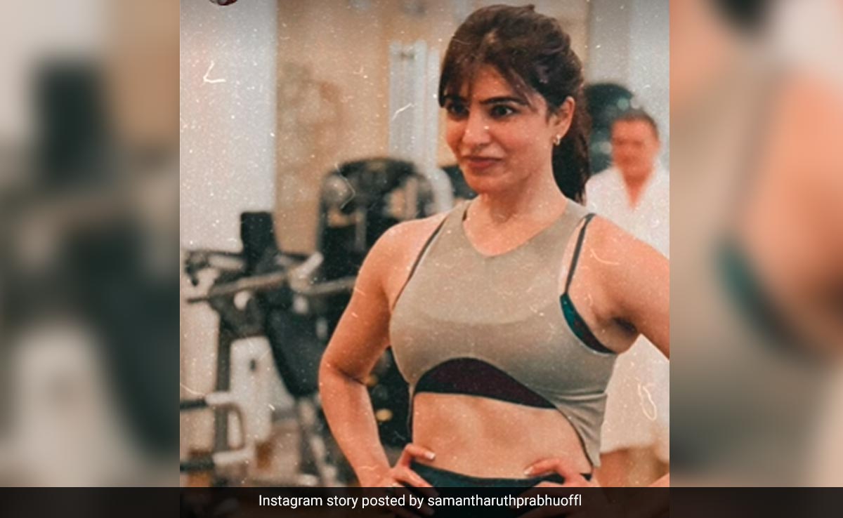 Just Samantha Ruth Prabhu Setting Fitness Goals As She Always Does