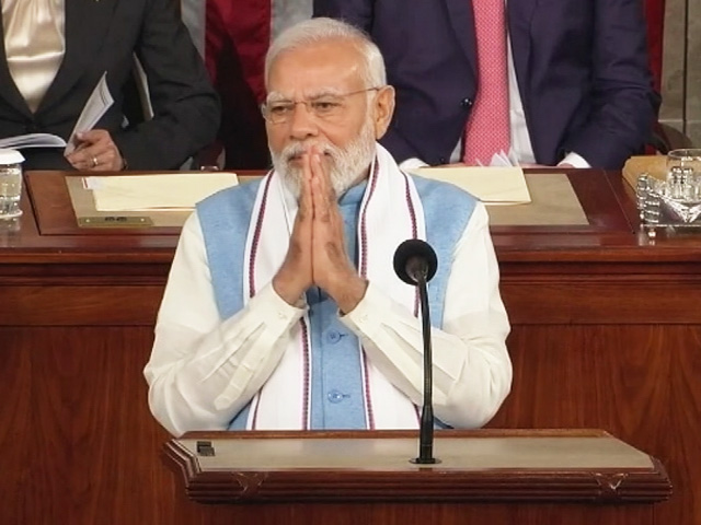Watch: "Modi, Modi" Chants As PM Addresses US Congress