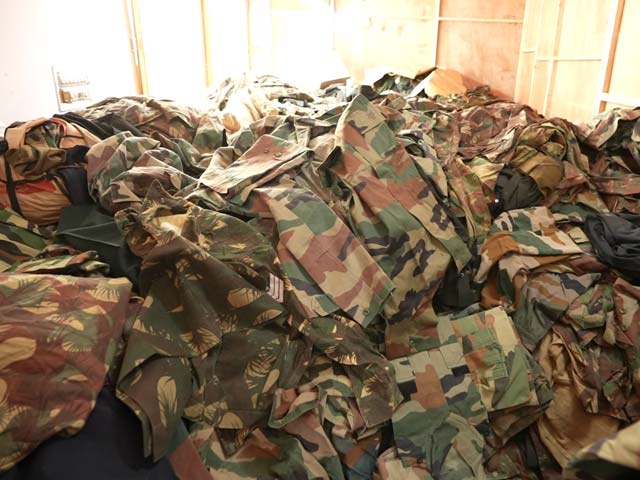 The Process Of Giving A New Life To Old Uniforms