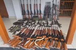 140 Weapons Surrendered In Manipur Day After Amit Shah's Peace Appeal 140 Weapons Surrendered In Manipur Day After Amit Shah's Peace Appeal
