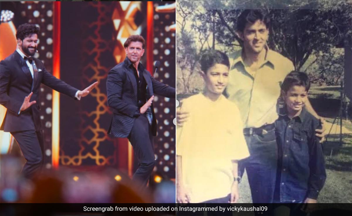 Vicky Kaushal's Throwback Pic With Hrithik Roshan Explains His IIFA Post