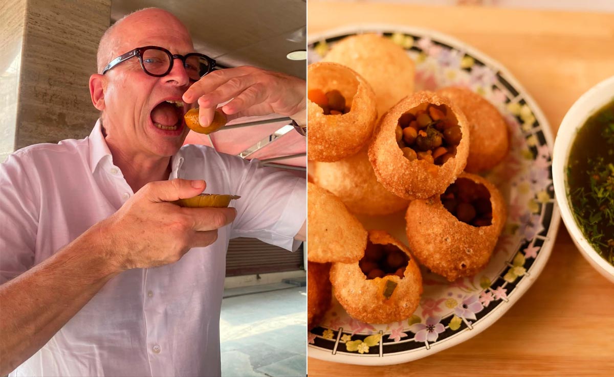 Norwegian Ambassador Tries Golgappas, Says He Is Now A 'Proper <i>Dilliwala</i>'