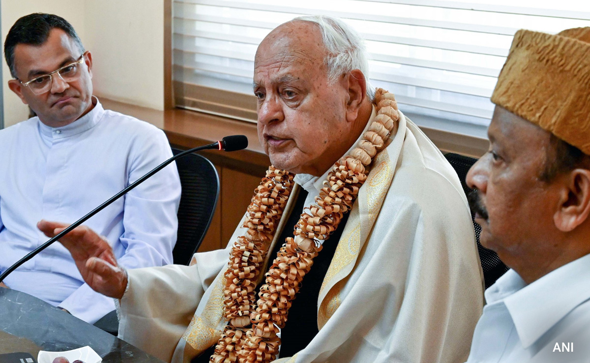"Mahatma Gandhi Wanted Ram Rajya, Nothing Wrong With It": Farooq Adbullah