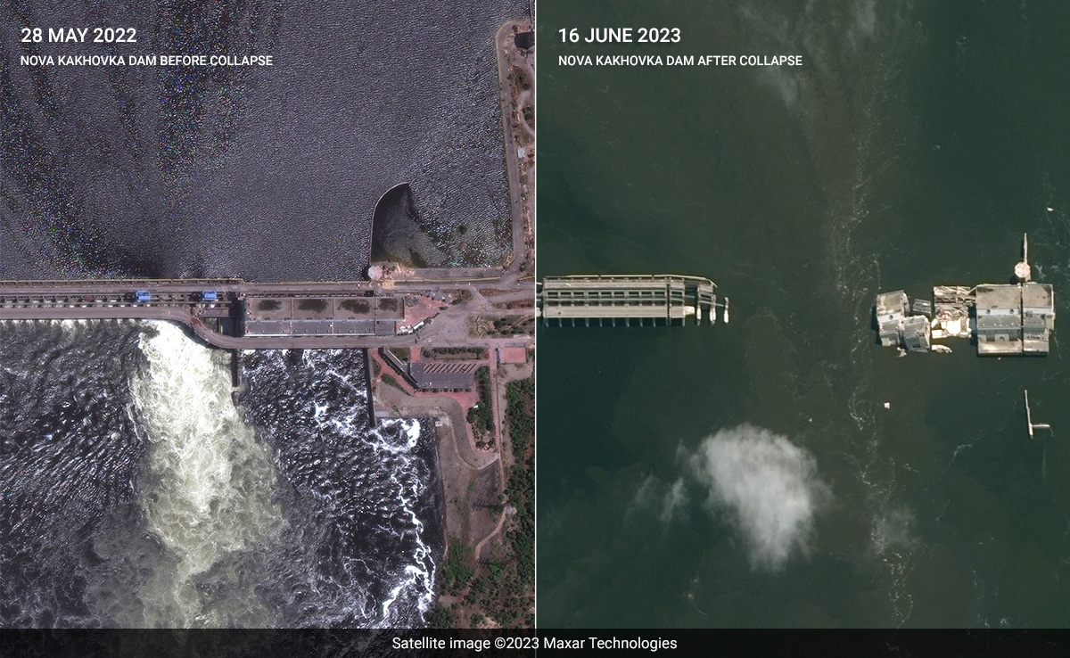 "Highly Likely" Russia Behind Ukraine Dam Collapse: International Experts