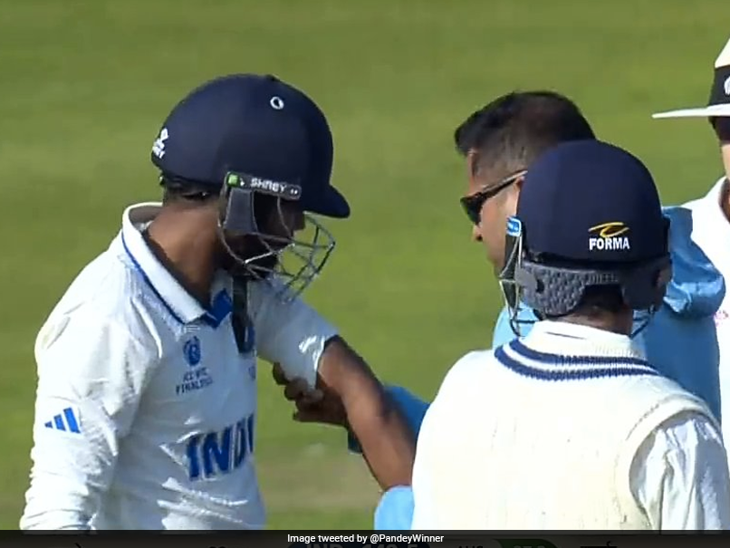 Watch: India Star KS Bharat Struck By Nasty Blow From Mitchell Starc's Fast Delivery In WTC Final