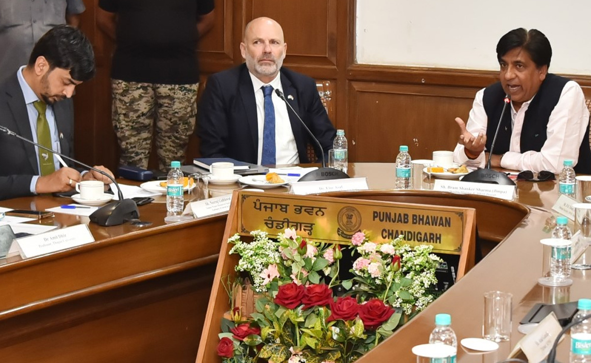 वॉटर मैनेजमेंट के लिए इजराइल के साथ डील करेगा पंजाब: ब्रम शंकर जिंपा