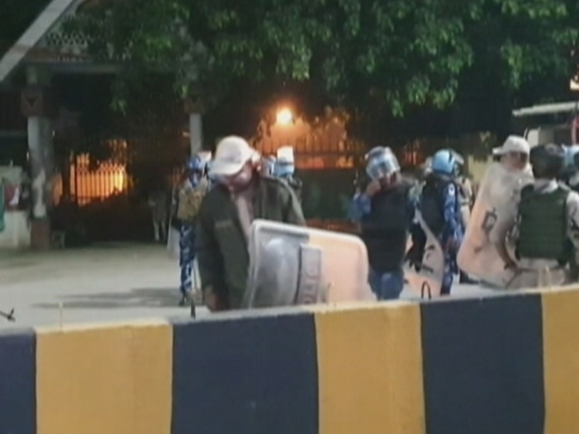 मणिपुर के इंफाल में विस्फोट की सुनाई दे रही आवाजें, पुलिस सड़कों पर हुई तैनात