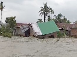 Flood Situation Remains Grim In Assam, Heavy Rainfall Predicted Flood Situation Remains Grim In Assam, Heavy Rainfall Predicted