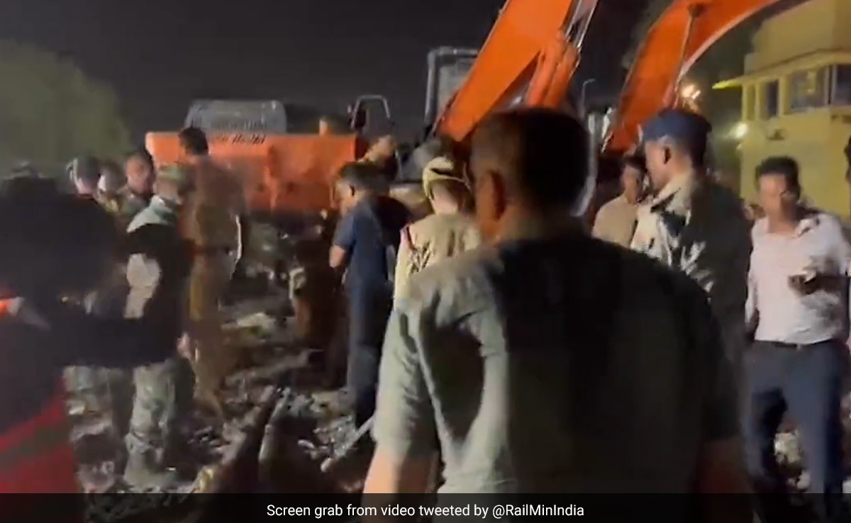 1000+ Workers, Relief Trains: Restoration Work On At Odisha Accident Site