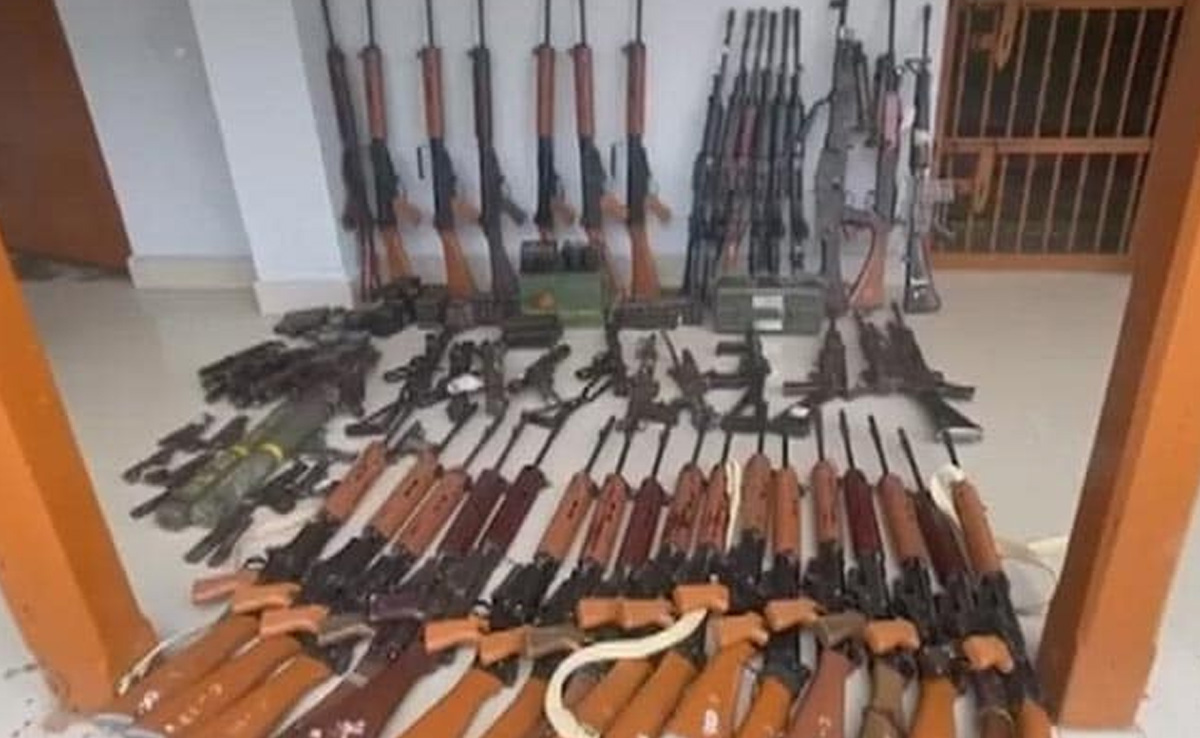 140 Weapons Surrendered In Manipur Day After Amit Shah's Peace Appeal