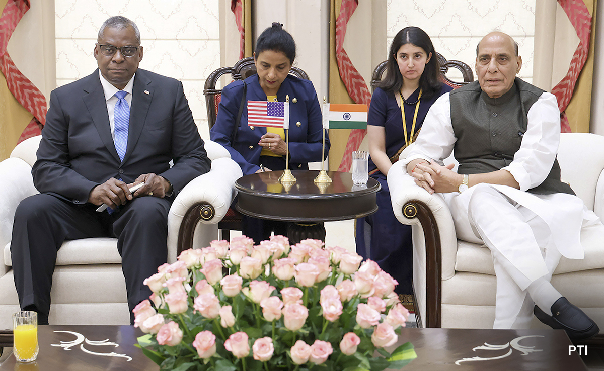 India, US To Establish Ambitious Roadmap For Defence Industrial Cooperation: US Defence Secretary