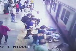 Alert Railway Official Saves Life Of Woman Who Slipped While Boarding Train Alert Railway Official Saves Life Of Woman Who Slipped While Boarding Train