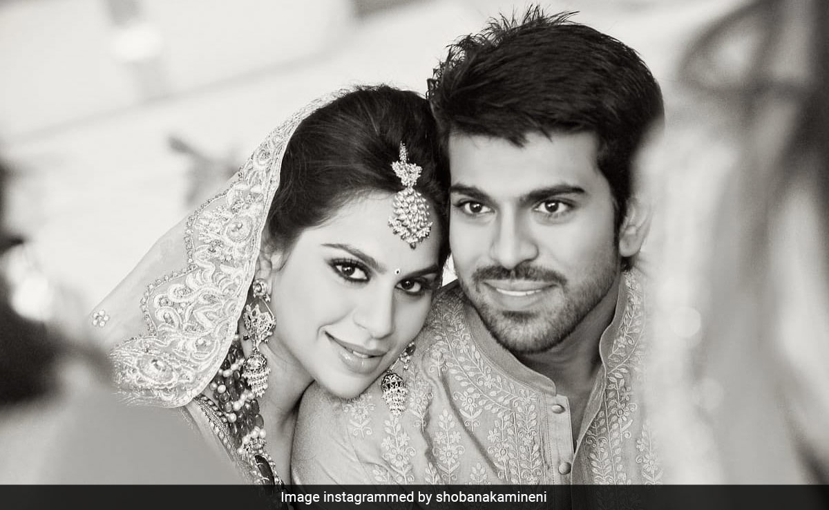 Ram Charan And Wife Upasana's Throwback Wedding Pic, Courtesy Shobana Kamineni