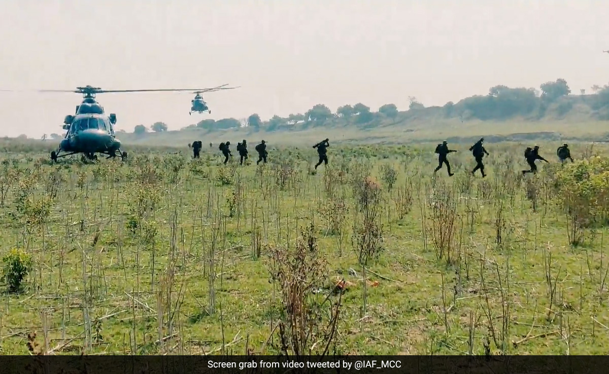 Air Force, Army "Simulate Realistic Combat Situations" In Joint Exercise