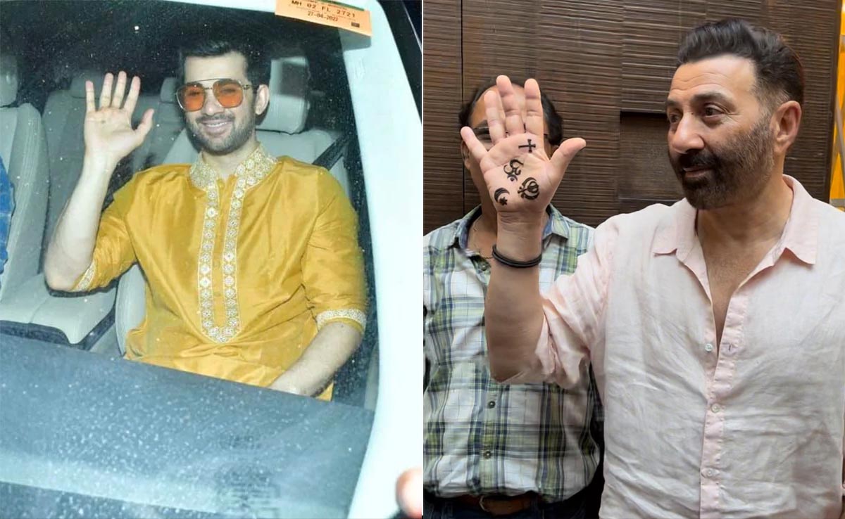 करण देओल की मेहंदी सेरेमनी से आया सनी देओल का तगड़ा मैसेज, ढाई किलो के हाथ से दे गए चार धर्मों का ये संदेश