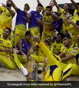 Watch: CSK Players Celebrate 5th IPL Title Win By Recreating Viral Instagram Reel