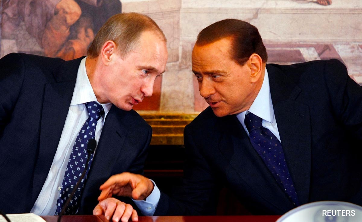 "Irreplacable Loss": Putin Pays Tribute To "True Friend" Silvio Berlusconi