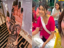 पापा की शादी में मेहंदी लगवाती दिखीं सुंबुल तौकीर, मेहमानों से भरा है घर पापा की शादी में मेहंदी लगवाती दिखीं सुंबुल तौकीर, मेहमानों से भरा है घर
