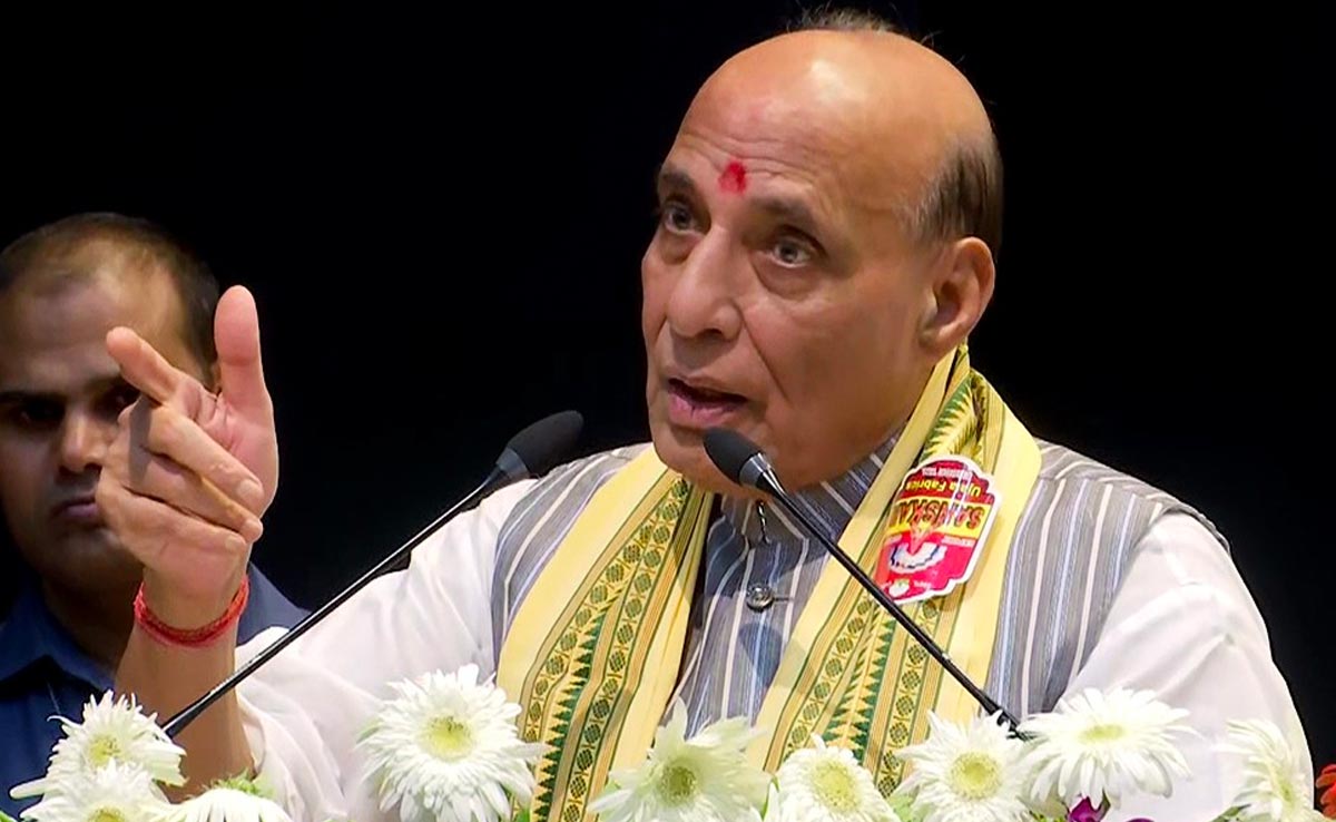 "Congress Let Go Of Kartarpur Sahib To Gain Power": Rajnath Singh