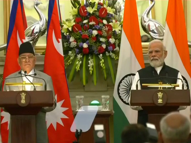 भारत दौरे पर नेपाल के प्रधानमंत्री, पीएम मोदी के साथ हुई द्विपक्षीय बातचीत