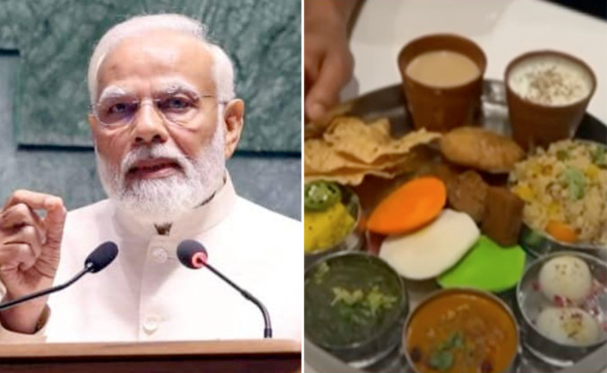 New Jersey Restaurant Launches New 'Modi Ji Thali' Ahead Of PM's Visit