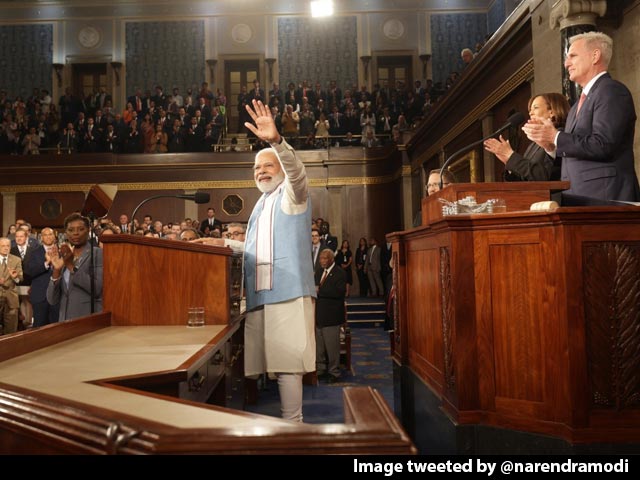 In PM Modi's Address To US Congress, A Pitch For AI, Women Power