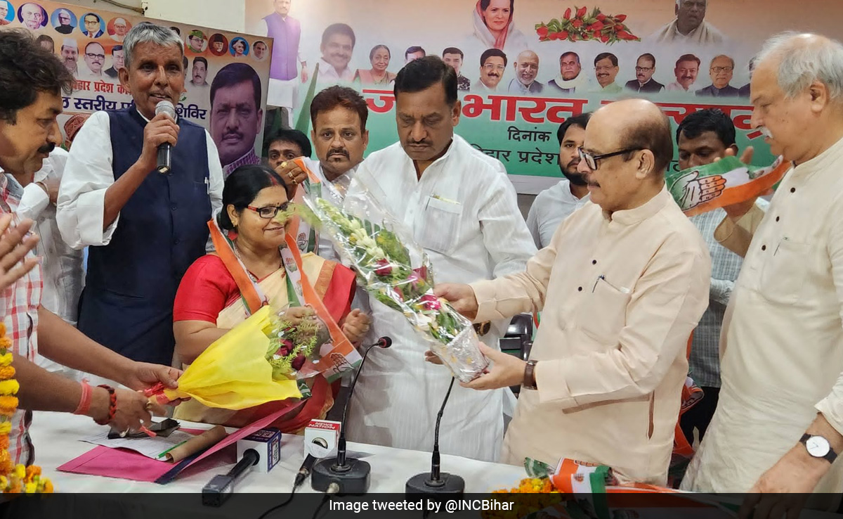 Ex-MLA Returns To Congress In Bihar, 6 Years After Quitting