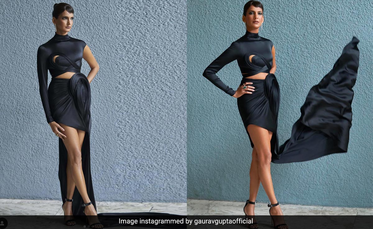 Gaurav Gupta's Sculpted Top And Skirt On Poorna Jagannathan Is Not Like Any Other Co-Ord Set You've Seen