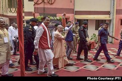 Yogi Adityanath Hands Over 76 Flats Built On Murdered Gangster's Seized Land Yogi Adityanath Hands Over 76 Flats Built On Murdered Gangster's Seized Land