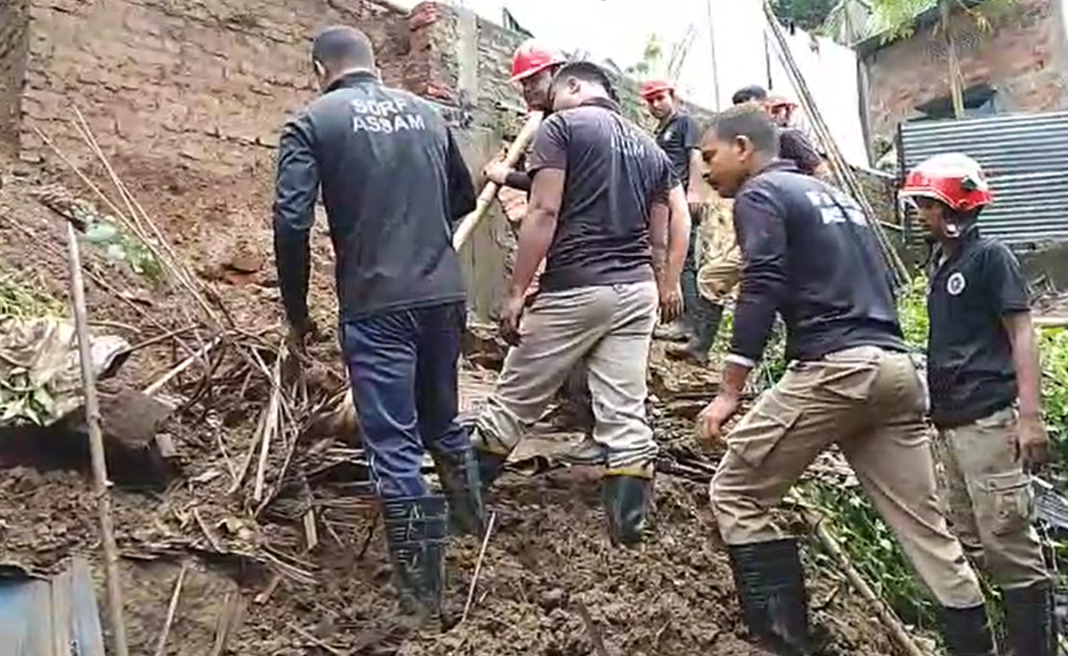 Assam Man Killed In Landslide Amid Incessant Rainfall In The State