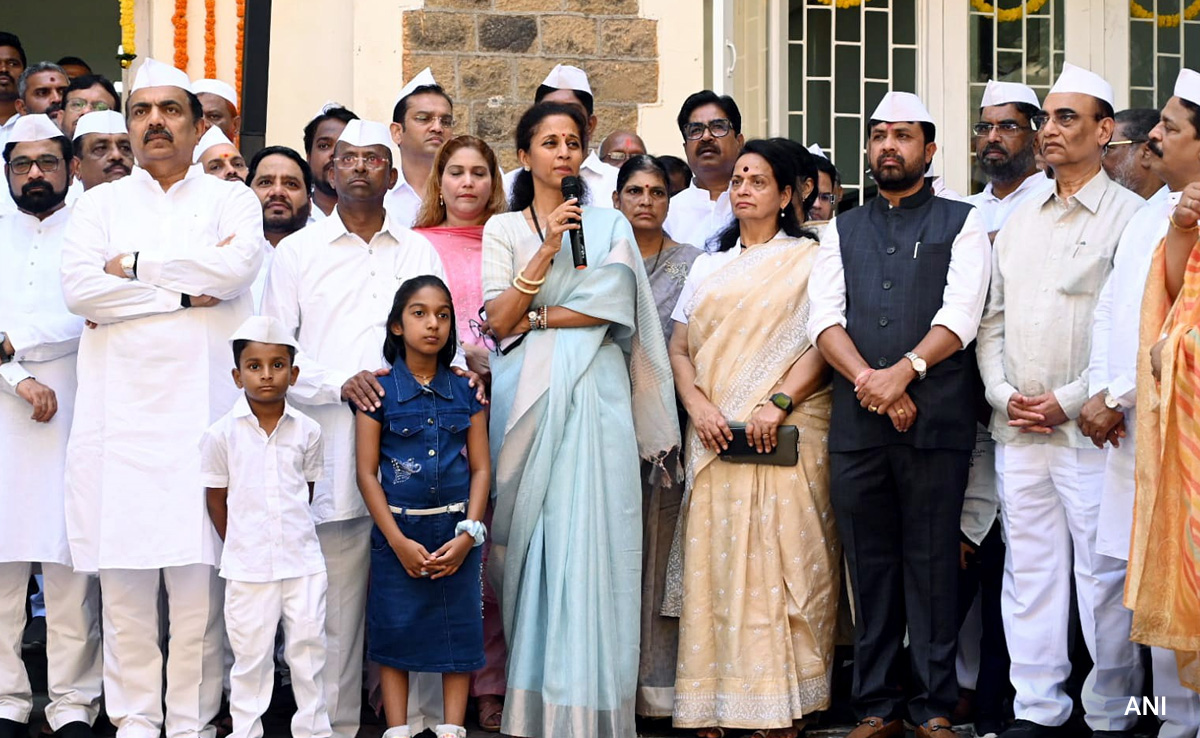 Day After Elevation To Party Top Post, Supriya Sule Tackles Nepotism Barb
