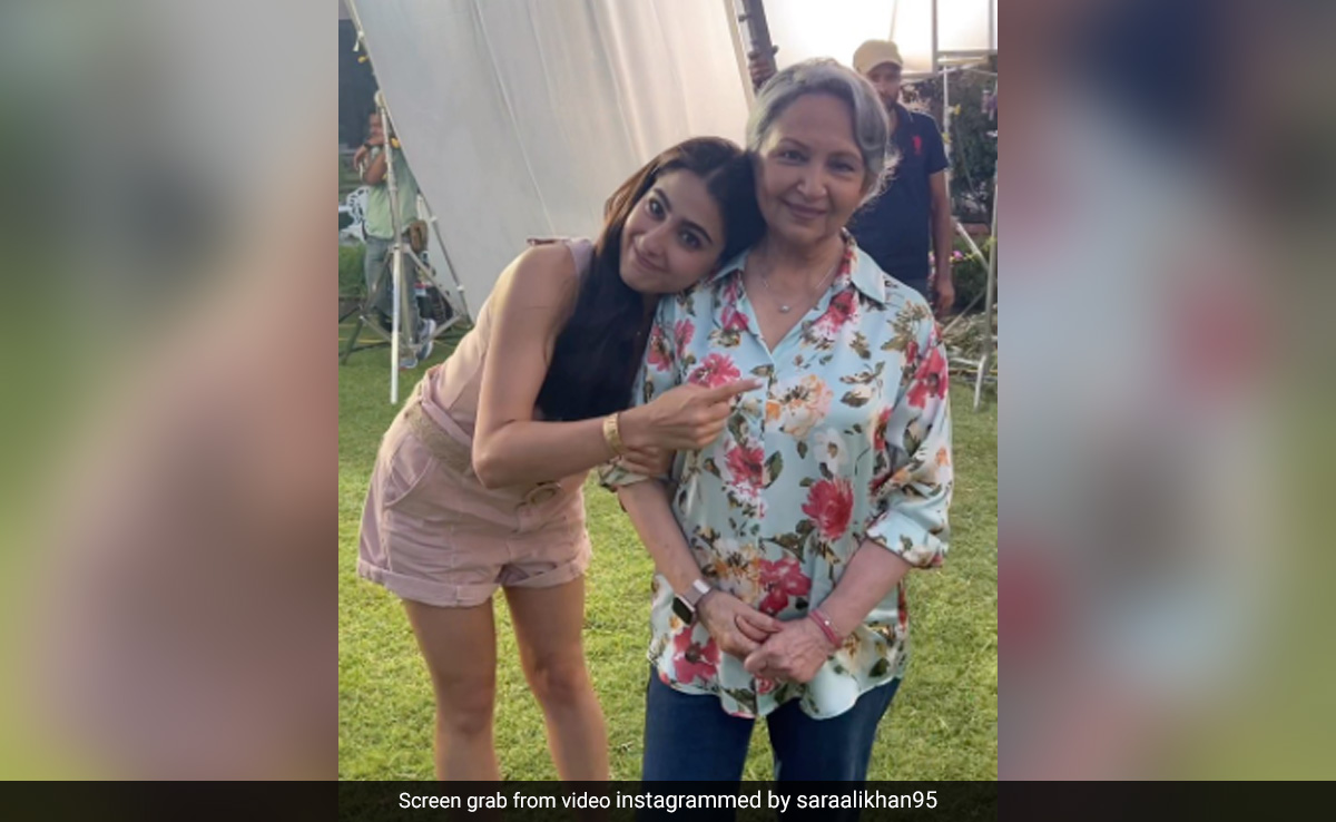 What Sara Ali Khan's "Special Day" With Grandmother Sharmila Tagore Looked Like
