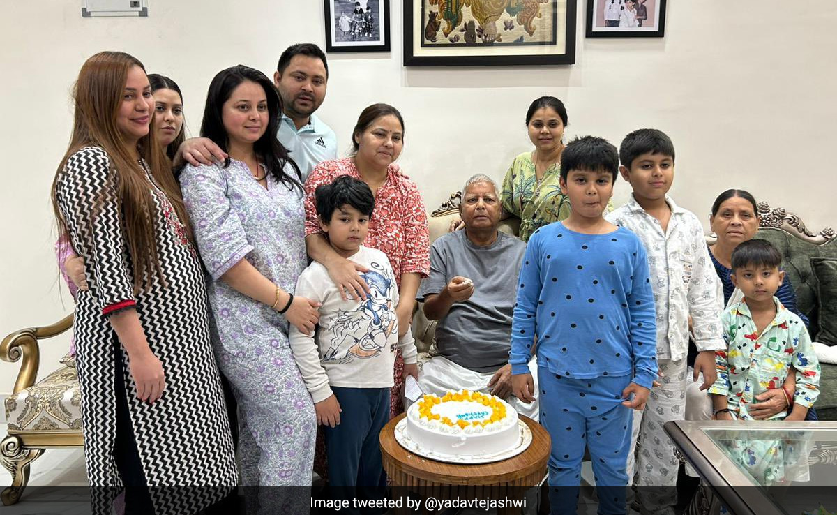 Lalu Prasad Celebrates 76th Birthday, Ally Nitish Kumar Prays For His Long Life