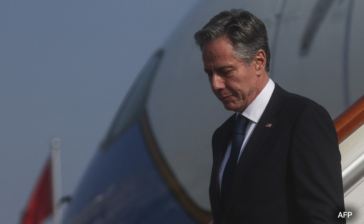 Antony Blinken Lands In China On Rare Visit To Lower Temperature