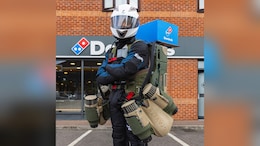Watch: Domino's UK Attempts World's First Pizza Delivery Using Jetpack