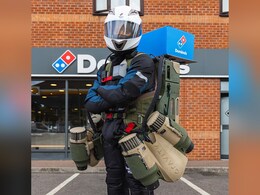Watch: Domino's UK Attempts World's First Pizza Delivery Using Jetpack