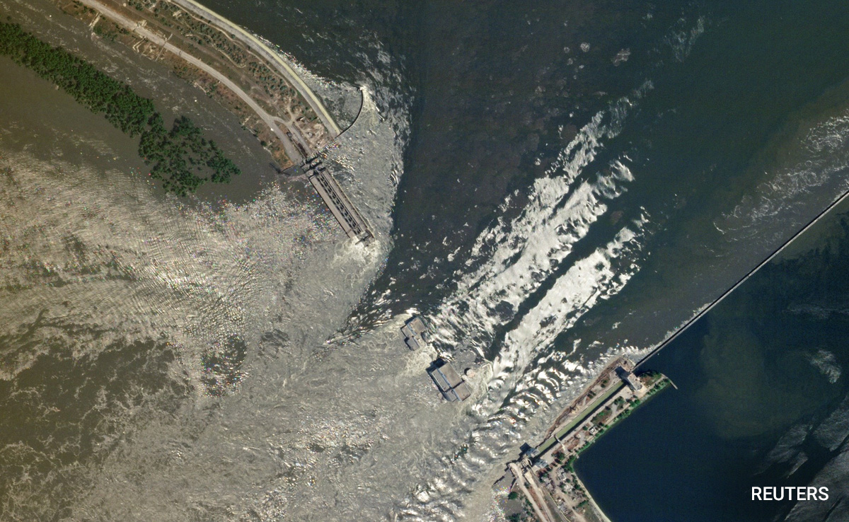 Mines Damaged In Ukraine Dam Disaster Can Pose Danger For Decades: Report