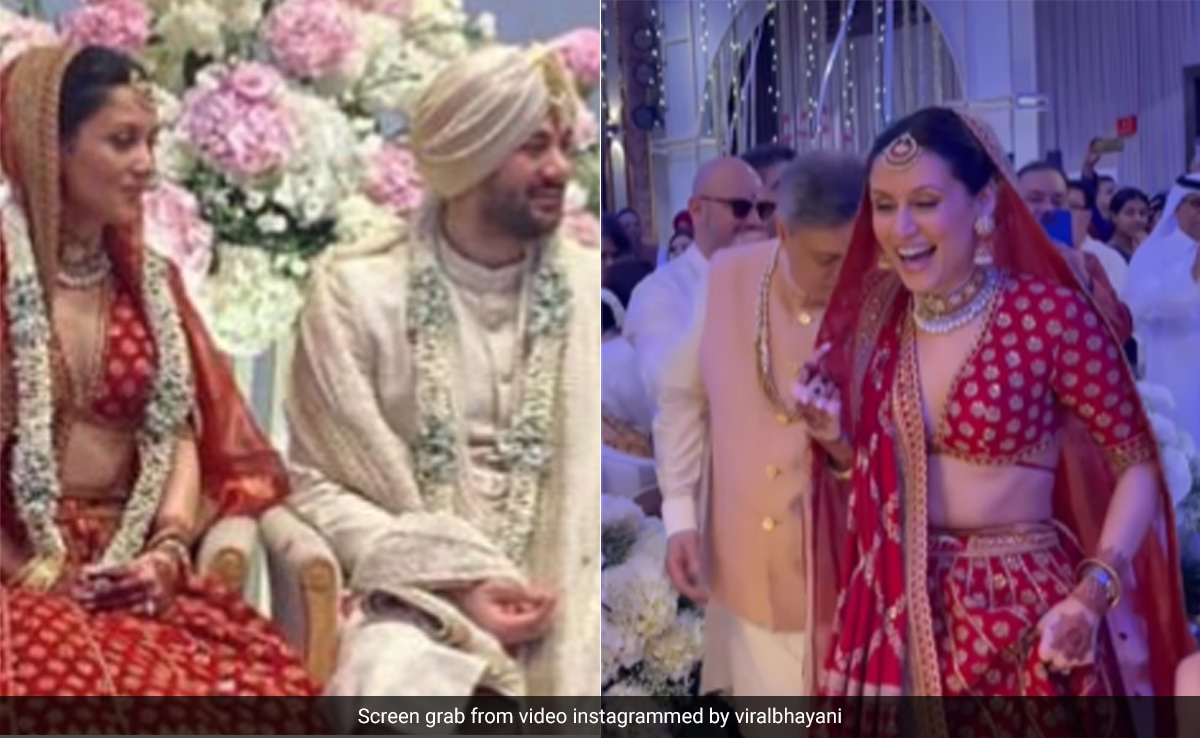 सनी देओल के बेटे करण देओल और दुल्हन द्रिशा आचार्य की सामने आई वेडिंग की पहली तस्वीर और वीडियो