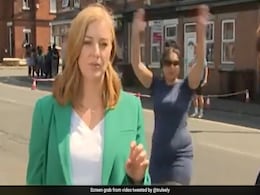 Watch: Woman Dances In Background Of Live Coverage On Nottingham Killings, Internet Calls Her A "Disgrace" Watch: Woman Dances In Background Of Live Coverage On Nottingham Killings, Internet Calls Her A "Disgrace"