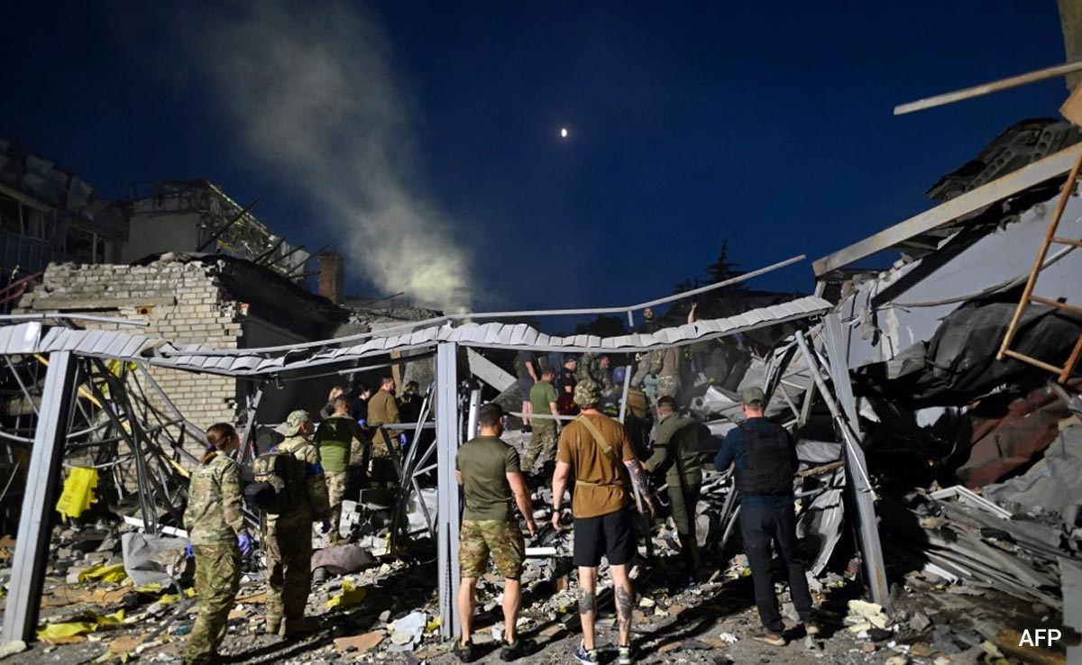 3 Children Among 9 Dead After Russia Missile Strike Hits Ukraine Restaurant