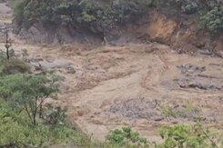 Sikkim Hit By Floods, Landslides Sikkim Hit By Floods, Landslides