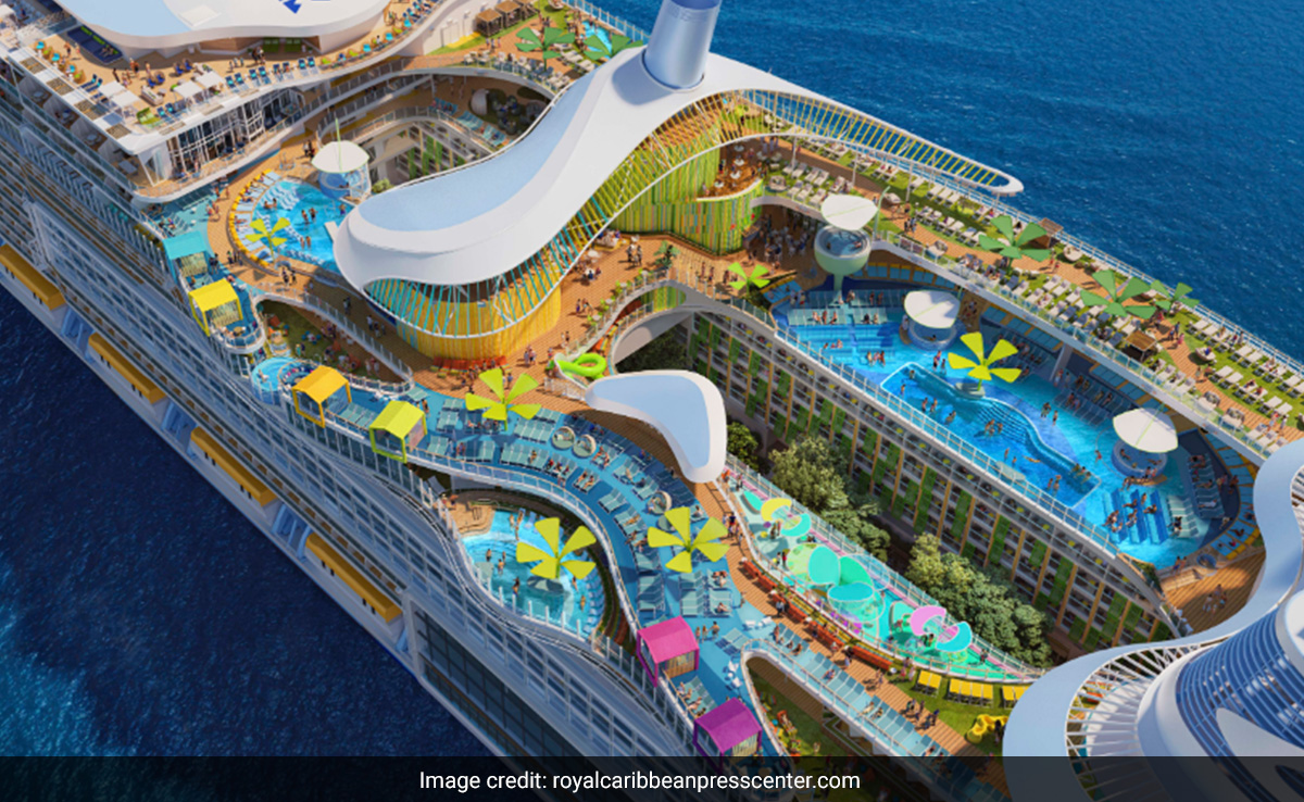 In Pics: Icon Of The Seas, World's Largest Cruise Ship, Makes Maiden Voyage